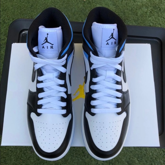 Jordan Shoes | Air Jordan Mid University Blue | Poshmark